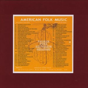 HARRY SMITH / ハリー・スミス / ANTHOLOGY OF AMERICAN FOLK MUSIC VOL. 4 (RHYTHMIC CHANGES)