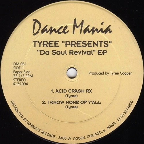 TYREE / タイリー / DA SOUL REVIVAL EP