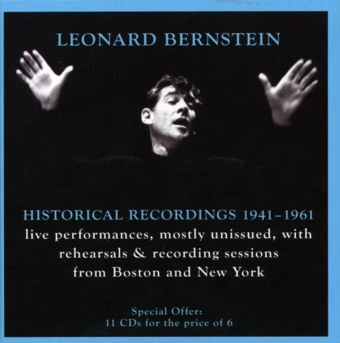 LEONARD BERNSTEIN / レナード・バーンスタイン / HISTORICAL RECORDINGS 1946-1961(11CD/CD-ROM) / HISTORICAL RECORDINGS, 1946-1961 
