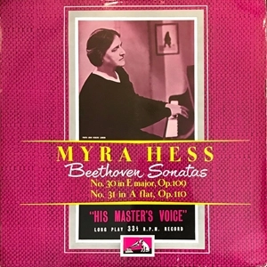 MYRA HESS / マイラ・ヘス / BEETHOVEN:PIANO SONATA NO.31&32