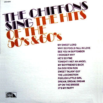 CHIFFONS / シフォンズ / HITS OF THE 50'S & 6