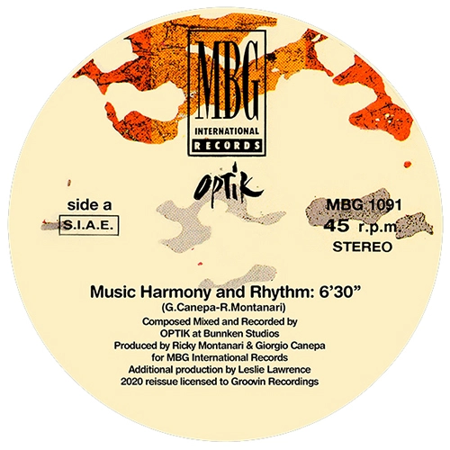 OPTIK / MUSIC HARMONY AND RHYTHM