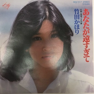 竹田かほり / あなたが遠すぎて
