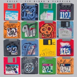 EXILE (EMANON) / ZIP DISKS & FLOPPIES (ORANGE VINYL)