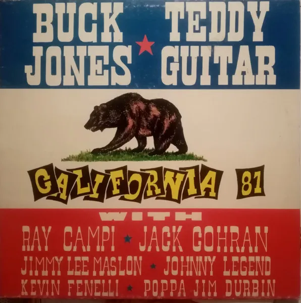 BUCK JONES TEDDY GUITAR / CALIFORNIA 81