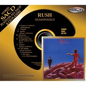 RUSH / ラッシュ / "HEMISPHERE<HYBRID SACD / LIMITED, NUMBERED EDITION>"
