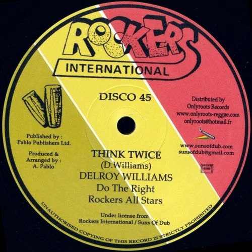 DELROY WILLIAMS / デルロイ・ウィリアムス / THINK TWICE (EXTENTED)
