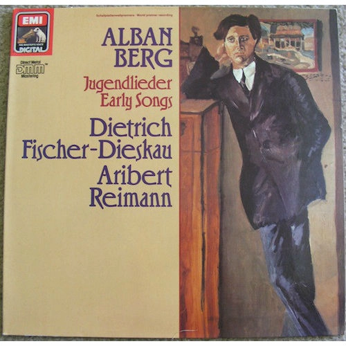 DIETRICH FISCHER-DIESKAU / ディートリヒ・フィッシャー=ディースカウ / BERG: JUGENDLIEDER = EARLY SONGS