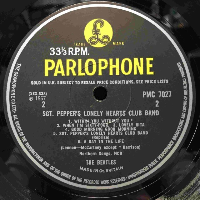 SGT. PEPPERS LONELY HEARTS CLUB BAND / BEATLES / ビートルズ