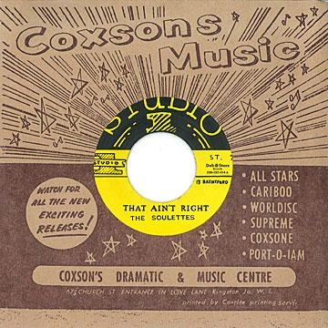SOULETTES / ソウレッツ / That Ain't Right / One More Chance
