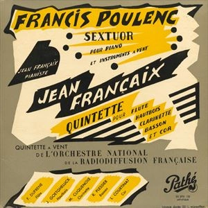 JEAN FRANCAIX / ジャン・フランセ / POULENC: SEXTOUR / FRANCAIX: QUINTET