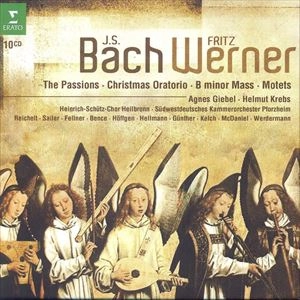 FRITZ WERNER / フリッツ・ヴェルナー / BACH: PASSIONS / CHRISTMAS ORATORIO / B MINOR MASS / MOTETS