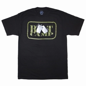 BOOT CAMP CLIK / ブート・キャンプ・クリック / BOOT CAMP CLIK DOG TAG TEE BLACK M
