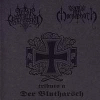 SPLIT (ALTAR OF PERVERSION / MORDAEHOTH) / TRIBUTO A DER BLUTHARSCH