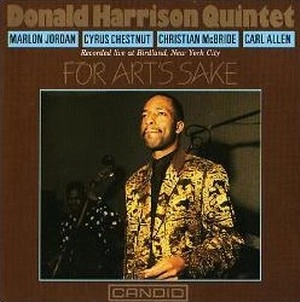 DONALD HARRISON / ドナルド・ハリソン / フォー・アーツ・セイク