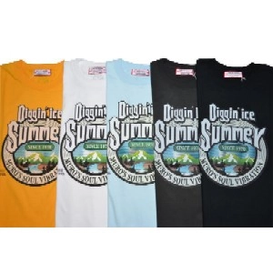DJ MURO / DJムロ / Diggin' Ice Summer 97 Tee ◆Charcoal XLサイズ