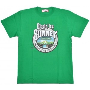 DJ MURO / DJムロ / Diggin' Ice Summer 97 Tee ◆Green Sサイズ