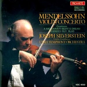 JOSEPH SILVERSTEIN / ジョゼフ・シルヴァースタイン / メンデルスゾーン：ヴァイオリン協奏曲