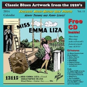 BLUES CALENDAR / CLASSIC BLUES ARTWORK FROM THE 1920S CALENDAR (2014)
