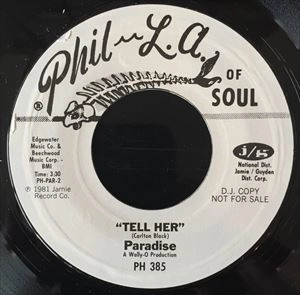 PARADISE (FUNK / SOUL) / TELL HER
