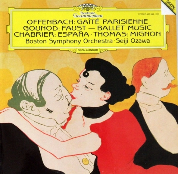 SEIJI OZAWA / 小澤征爾 / OFFENBACH: GAITE PARISIENNE / CHABRIER: ESPANA / THOMAS: MIGNON / GOUNOD: FAUST