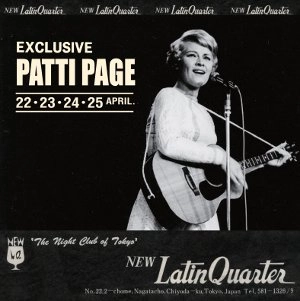 PATTI PAGE / パティ・ペイジ / ライブ･アット･ニューラテンクォーター / LIVE AT NEW LATIN QUARTER 