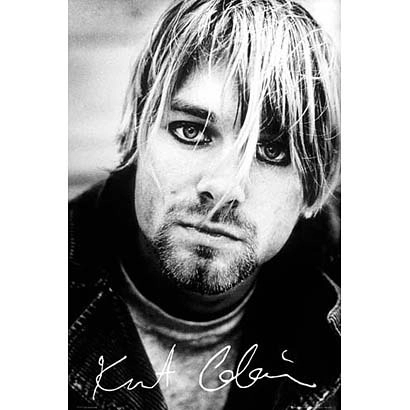 KURT COBAIN / カート・コバーン / SIGNATURE　POSTER
