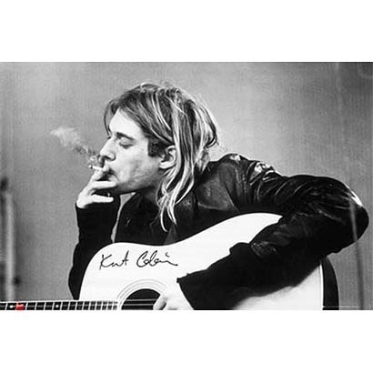 KURT COBAIN / カート・コバーン / SMOKING　POSTER