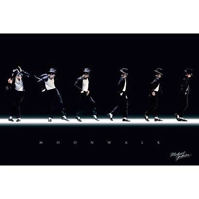 MICHAEL JACKSON / マイケル・ジャクソン / Moonwalk POSTER