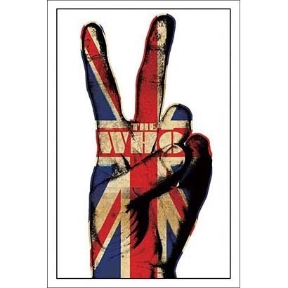 THE WHO / ザ・フー / Union Jack Peace POSTER