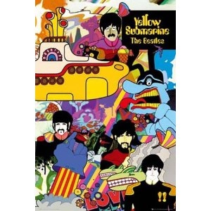 BEATLES / ビートルズ / yellow submarine POSTER