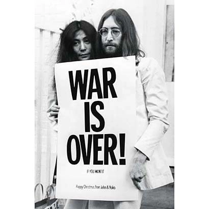 JOHN LENNON / ジョン・レノン / War Is Over POSTER
