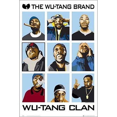 WU-TANG CLAN / ウータン・クラン / brand POSTER