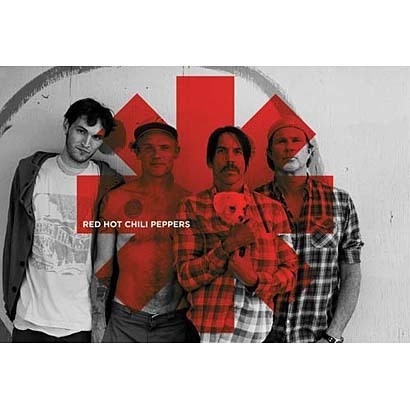 RED HOT CHILI PEPPERS / レッド・ホット・チリ・ペッパーズ / Red Asterix POSTER