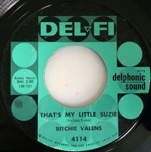 RITCHIE VALENS / リッチー・ヴァレンス / THAT'S MY LITTLE SUZIE / THAT'S MY LITTLE SUZ