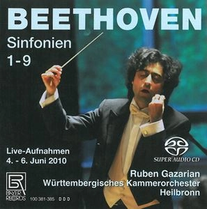 RUBEN GAZARIAN / ルーベン・ガザリアン / BEETHOVEN: SINFONIEN 1-9