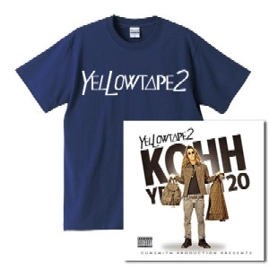 KOHH / YELLOW　T△PE　2+Tシヤツブル-M