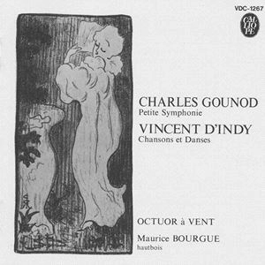 MAURICE BOURGUE WIND OCTET / モーリス・ブルグ管楽八重奏団 / グノー: 9つの管楽器のための小交響曲