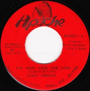 JAMES PHELPS / ジェイムス・フェルプス / YOU WERE MADE FOR LOVE / THE LOOK ON YOUR FACE