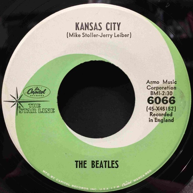 BEATLES / ビートルズ / KANSAS CITY / BOYS