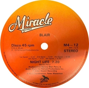 BLAIR (ex.BLACKBYRDS) / NIGHT LIFE