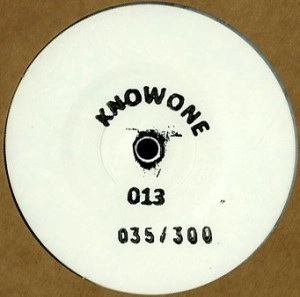 KNOWONE / KNOWONE 013 (LTD RED JAPAN EDITION)
