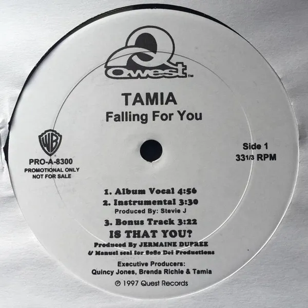 TAMIA / FALLING FOR YOU