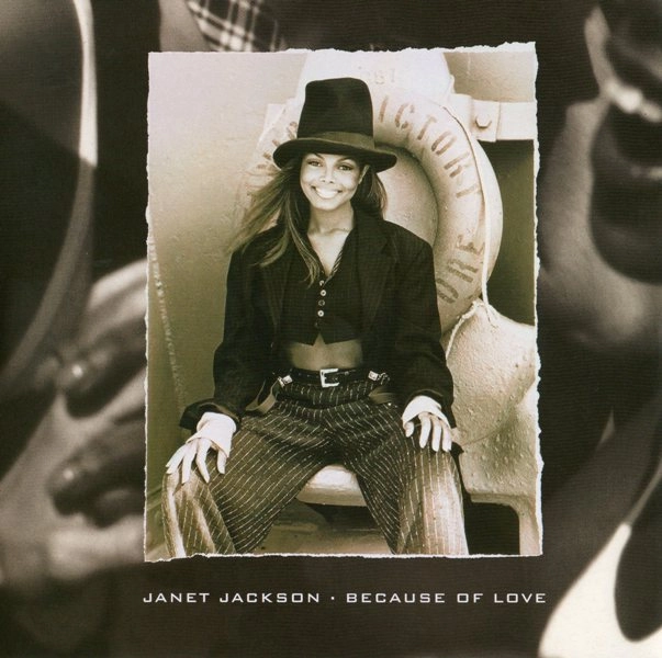 JANET JACKSON / ジャネット・ジャクソン / BECAUSE OF LOVE -UK 45'S-