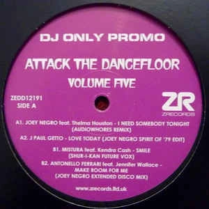 V.A.(ATTACK THE DANCEFLOOR) / ATTACK THE DANCEFLOOR VOLUME FIVE