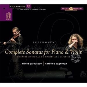 DAVID GALOUSTOV / BEETHOVEN: COMPLETE SONATAS FOR PIANO & VIOLIN
