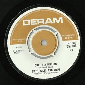 GILES GILES AND FRIPP / ジャイルス、ジャイルス・アンド・フリップ / ONE IN A MILLION