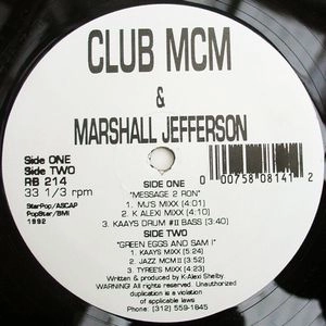 CLUB MCM & MARSHALL / MESSAGE 2 RON
