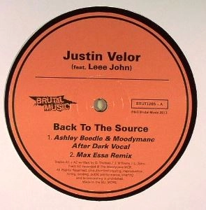 JUSTIN VELOR / BACK TO THE SOURCE REMIXES