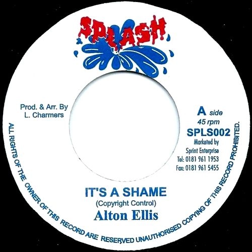 ALTON ELLIS / アルトン・エリス / IT'S A SHAME